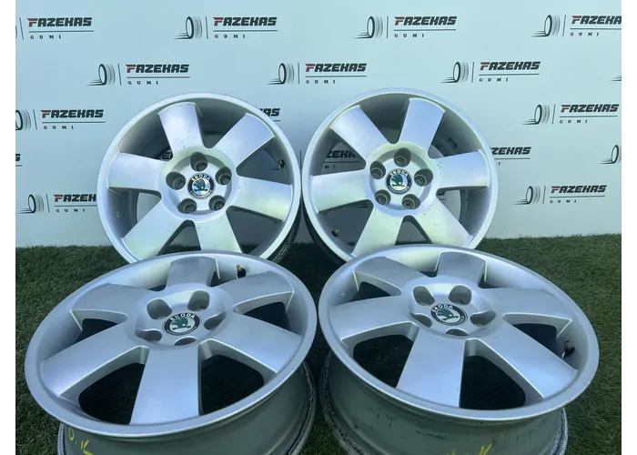 5x100 15" Skoda gyári alufelni 6Jx15h2 ET43 - Mobil Gumis