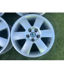 5x100 15" Skoda gyári alufelni 6Jx15h2 ET43 - Mobil Gumis 3