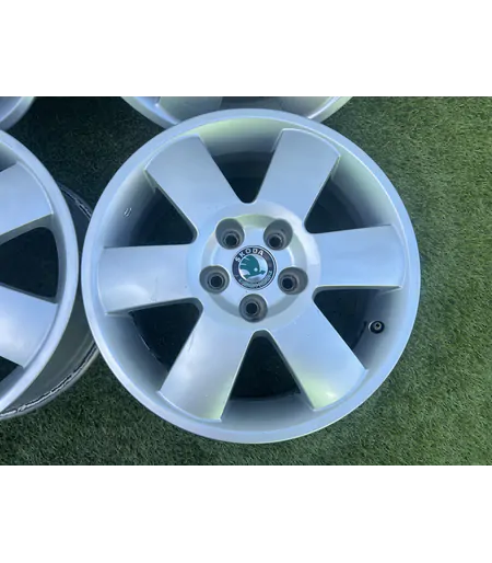 5x100 15" Skoda gyári alufelni 6Jx15h2 ET43 - Mobil Gumis 3