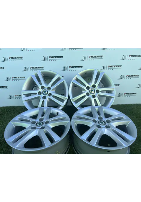 5x100 16" Skoda gyári alufelni 6,5Jx16h2 ET43 - Mobil Gumis