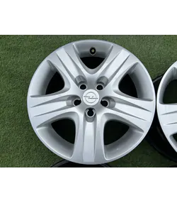 5x110 16" Opel gyári struktur lemezfelni 6,5Jx16h2 ET39 5