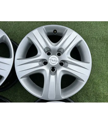 5x110 16" Opel gyári struktur lemezfelni 6,5Jx16h2 ET39 6