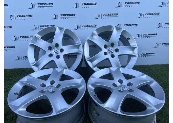 5x108 17" Peugeot gyári alufelni + TPMS szenzor 7Jx17h2 ET48 - Mobil Gumis