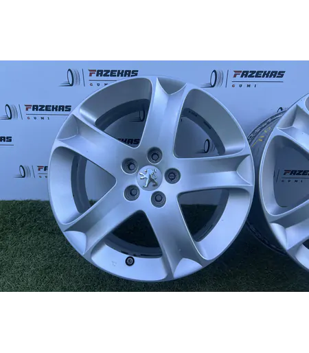 5x108 17" Peugeot gyári alufelni + TPMS szenzor 7Jx17h2 ET48 - Mobil Gumis 5