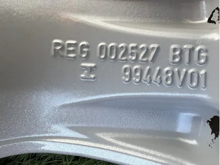 4x108 16" Peugeot gyári alufelni 7Jx16h2 ET29 8