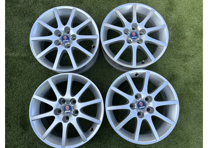 5x110 16" Saab gyári alufelni 6,5Jx16h2 ET41 alapértelmezett kép