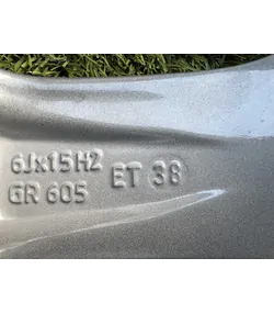 5x100 15" Alutec alufelni 6Jx15h2 ET38 7