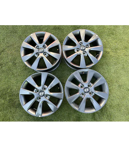 4x100 15" Hyundai gyári alufelni 6Jx15h2 ET50 1