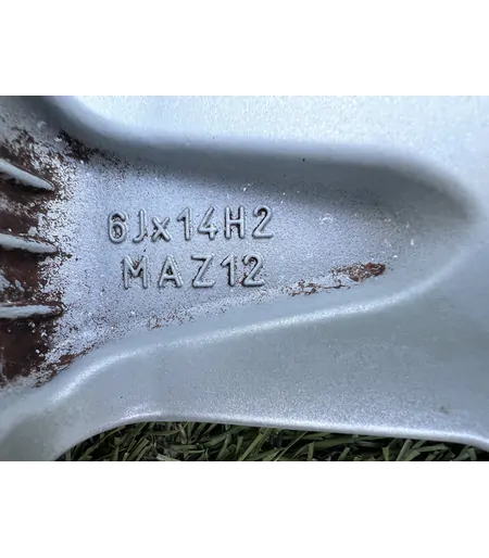 4x100 14" Mazda alufelni 6Jx14h2 ET45 - Mobil Gumis 7