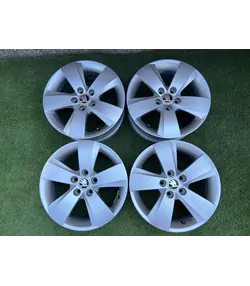 5x100 15" Skoda gyári alufelni 6Jx15h2 ET38 1
