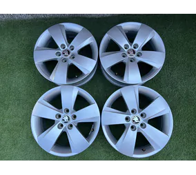 5x100 15" Skoda gyári alufelni 6Jx15h2 ET38 alapértelmezett kép