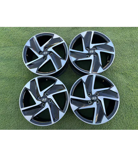 4x100 16" Hyundai gyári alufelni 6,5Jx16h2 ET48 1