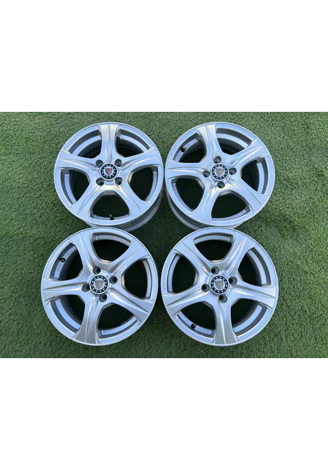 4x100 15" Platin alufelni 6Jx15h2 ET54