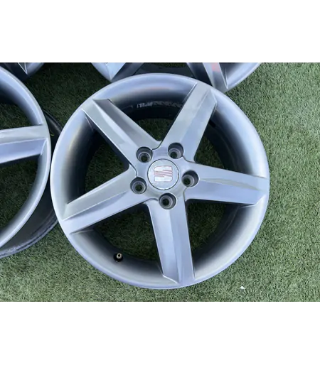 5x112 16" Seat gyári alufelni 6,5Jx16h2 ET50 - Mobil Gumis 4