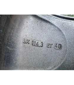 5x114.3 18" Dezent alufelni 8Jx18h2 ET40 7