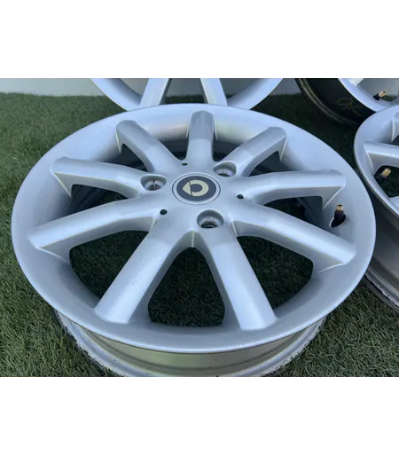 3x112 15" Smart gyári alufelni 5,5Jx15h2 ET-1 4jx15h2 ET27 - Mobil Gumis 2