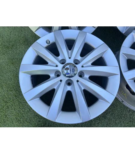 5x112 16" Mercedes gyári alufelni +TPMS szenzor 6,5Jx16h2 ET49 - Mobil Gumis 2