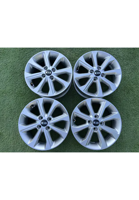 4x100 15" Kia gyári alufelni 6Jx15h2 ET46