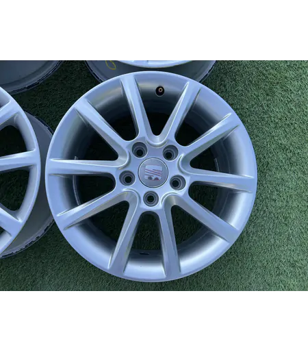 5x112 16" Seat gyári alufelni 6,5Jx16h2 ET50 3