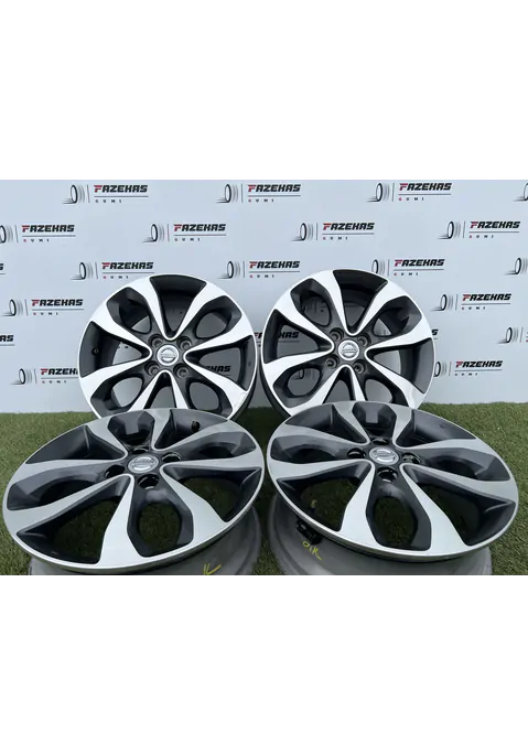 4x100 16" Nissan gyári alufelni + TPMS szenzor 6Jx16h2 ET55 - Mobil Gumis