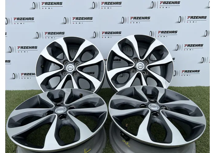 4x100 16" Nissan gyári alufelni + TPMS szenzor 6Jx16h2 ET55 - Mobil Gumis