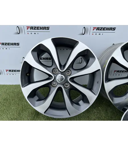 4x100 16" Nissan gyári alufelni + TPMS szenzor 6Jx16h2 ET55 - Mobil Gumis 5