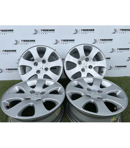 4x108 15" Peugeot gyári alufelni 6Jx15h2 ET27 - Mobil Gumis