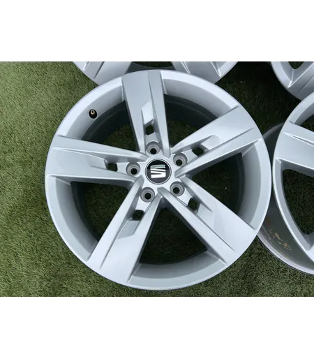 5x112 17" Seat gyári alufelni 7Jx17h2 ET49 - Mobil Gumis 3