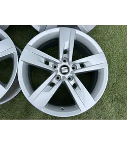 5x112 17" Seat gyári alufelni 7Jx17h2 ET49 - Mobil Gumis 4