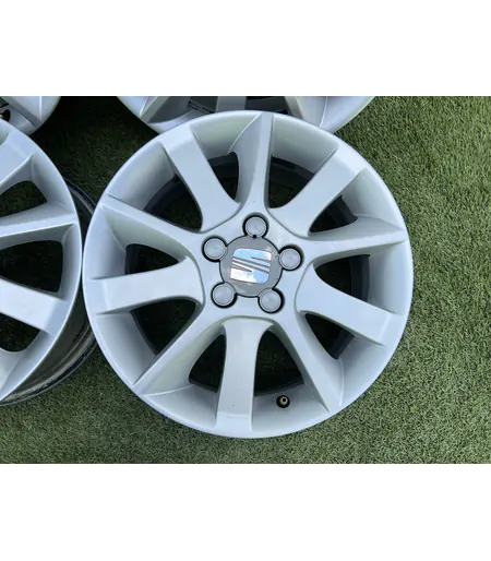 5x100 15" Seat gyári alufelni 6Jx15h2 ET43 - Mobil Gumis 4