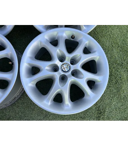 5x98 15" Alfa Romeo gyári alufelni 6,5Jx15h2 ET41,5 - Mobil Gumis 4