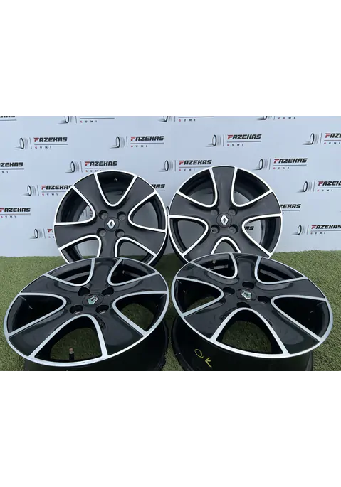 4x100 16" Renault gyári alufelni + TPMS szenzor 6,5Jx16h2 ET44 - Mobil Gumis