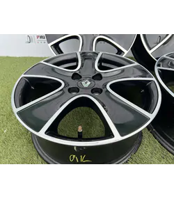 4x100 16" Renault gyári alufelni + TPMS szenzor 6,5Jx16h2 ET44 - Mobil Gumis 2