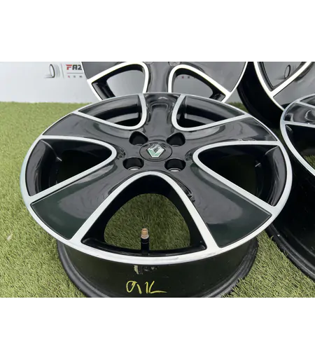 4x100 16" Renault gyári alufelni + TPMS szenzor 6,5Jx16h2 ET44 - Mobil Gumis 2