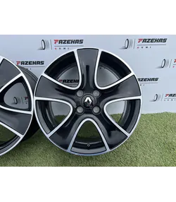 4x100 16" Renault gyári alufelni + TPMS szenzor 6,5Jx16h2 ET44 - Mobil Gumis 6
