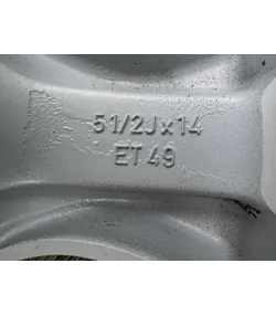 4x100 14" Opel gyári alufelni 5,5Jx14h2 ET49 7