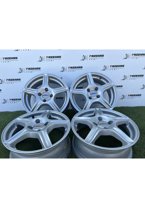 4x100 15" Dezent alufelni 6Jx15h2 ET44 - Mobil Gumis