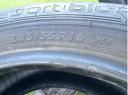 205/55 R16 Dunlop SportBlueResponse nyári gumi 7mm 6