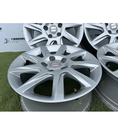5x112 16" Seat gyári alufelni 7Jx16h2 ET45 - Mobil Gumis 2