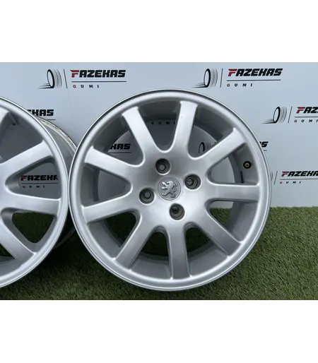 4x108 16" Peugeot gyári alufelni 6,5Jx16h2 ET28 - Mobil Gumis 6