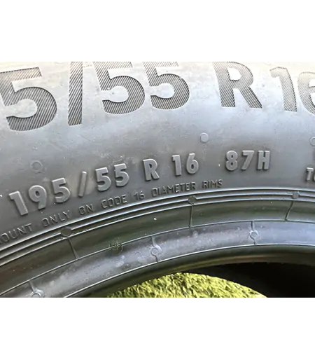 195/55 R16 Continental EcoContact 6 nyári gumi 5mm 5