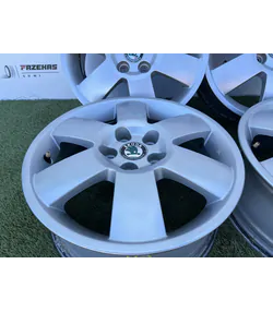 5x100 15" Skoda gyári alufelni 6Jx15h2 ET43 - Mobil Gumis 2