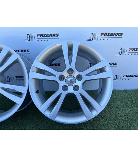 5x100 16" Seat gyári alufelni 7Jx16h2 ET43 - Mobil Gumis 6