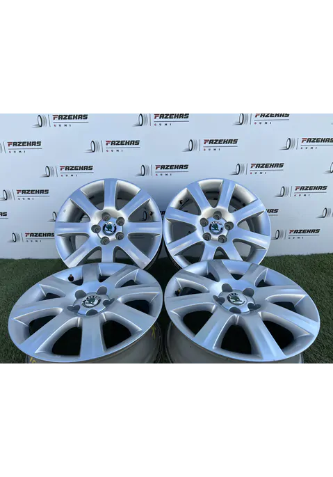 5x100 15" Skoda gyári alufelni 6Jx15h2 ET43 - Mobil Gumis