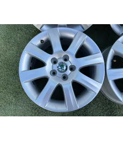 5x100 15" Skoda gyári alufelni 6Jx15h2 ET43 - Mobil Gumis 3