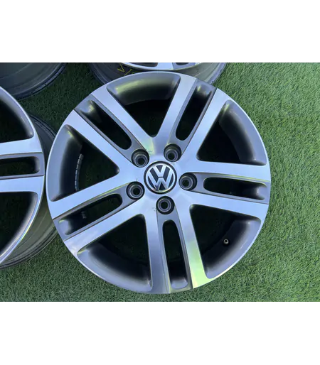 5x112 16" Volkswagen gyári alufelni 6,5Jx16h2 ET50 3