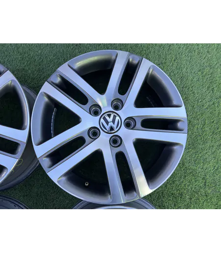 5x112 16" Volkswagen gyári alufelni 6,5Jx16h2 ET50 4