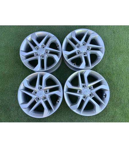 5x114.3 16" Hyundai gyári alufelni + TPMS szenzor 6,5Jx16h2 ET45