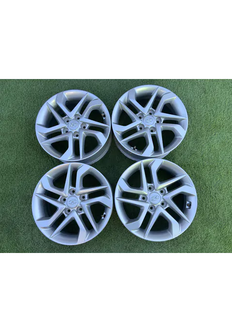 5x114.3 16" Hyundai gyári alufelni + TPMS szenzor 6,5Jx16h2 ET45