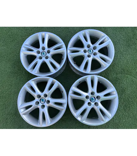 5x100 16" Skoda gyári alufelni 6,5Jx16h2 ET43 - Mobil Gumis